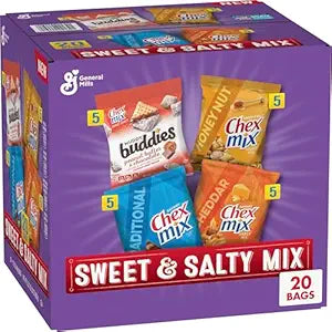 Chex Mix Muddy Buddies Sweet & Salty Mix Variety Pack 20ct